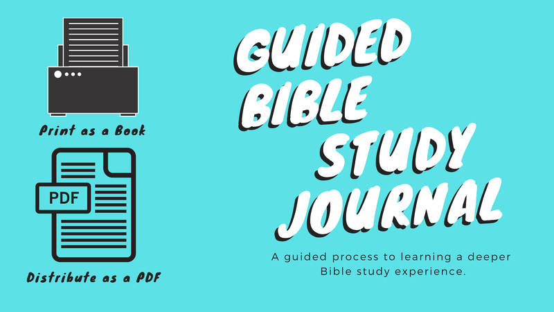 Guided Bible Study Journal and Bible Snapshot